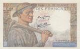 Frankreich 10 francs 10 Francs - Minor - 13-01-1944 - Serial U.68 -