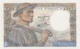 Frankreich 10 francs 10 Francs - Minor - 26-04-1945 - Serial T.104 -