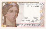 Frankreich 1939 300 Francs Ceres - 09-02-1939 - Serial U.0615614 I- / VZ+ / VZ-ST