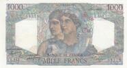 Frankreich 1000 francs 1000 Francs - Minerva and Hercules - 20-04-1950 - Serial E.642 -