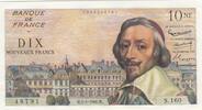 Frankreich 10 francs 10 NF- Richelieu - 05-01-1961 - Serial S.160 -