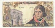 Frankreich 1960 100 NF - Bonaparte - 04-02-1960 - Serial M.51 II / VZ+