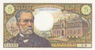 Frankreich 5 francs 5 Francs - Pasteur - 05-05-1966 - Serial C.8 -