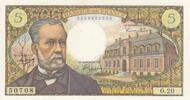 Frankreich 5 francs 5 Francs - Pasteur - 07-07-1966 - Serial O.20 -