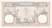 Frankreich 1000 francs 1000 Francs - Ceres and Mercury - 21-09-1939 - Serial J.7517 -