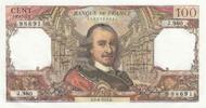 100 franc 1976 Frankreich 100 Francs - Corneille -05-08-1976 - Serial J.980 I / ST