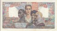 5000 francs 1946 Frankreich 5000 Francs - French Empire - 31-05-1946 - Serial P.2355 II / VZ