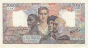 5000 francs 1946 Frankreich 5000 Francs - French Empire - 31-05-1946 - Serial P.2355 II / VZ