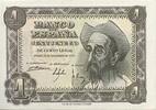 Spanien 1 peseta 1 Peseta 1951 - Don Quixote -