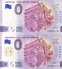 Frankreich 0 euro Lot of 2 x 0 Euro Souvenir - Napoleon Arc of Triumph in Paris - Classic and Anniversay - 2025 -