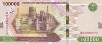100000 sum 2021 Usbekistan 100000 Som - Monuments - 2021 - P.NEW I / ST