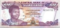 Swasiland 20 emalangeni 20 Emalangeni Kg Mswati III - Cattle, truck - 2006 -