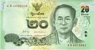 Thailand  New1.2013 20 Baht, Rama IX I / ST