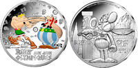 Frankreich Mint 10 euros Boxing - Asterix at the Olympic Games - 10 Euros Silver Colour BE 2024 -