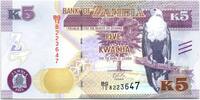 Sambia  5 Kwacha Eagle - Lion 2015 I / ST