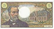 Frankreich 1970 5 Francs - Pasteur - 08-01-1970 - Serial F.121 I- / VZ+ / VZ-ST