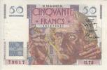Frankreich 50 francs 50 Francs - Le Verrier - 12-06-1947 - Serial U.73 -