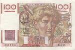 Frankreich 100 francs 100 Francs - Farmer - 04-06-1953 - Serial E.544 -