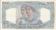 Frankreich 1000 francs 1000 Francs - Minerva and Hercules - 22-11-1945 - Serial W.128 -