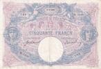 Frankreich 50 francs 50 Francs - Blue and pink - 09-03-1917 - Serial W.7330 -