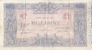 Frankreich 1000 francs 1000 Francs - Rose and Blue - 22-06-1917 - Serial X.1068 -