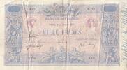 Frankreich 1000 francs 1000 Francs Blue on lilac - 10-02-1912 - Serial B.770 -