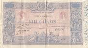 Frankreich 1000 francs 1000 Francs - Blue and pink - 31-05-1926 - Serial D.2407 -