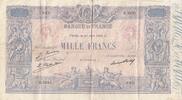 Frankreich 1000 francs 1000 Francs - Rose et Bleu - 27-08-1926 - Serial R.2691 -