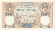 Frankreich 1000 francs 1000 Francs - Ceres and Mercury - 21-09-1939 - Serial R.7666 -