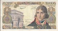 Frankreich 10000 francs 10000 Francs - Bonaparte - 06-03-1958 - Serial T.113 -
