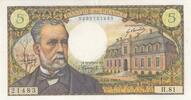 Frankreich 5 francs 5 Francs - Pasteur - 01-08-1968 - Serial H.81 -
