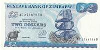 Simbabwe 2 dollars 2 Dollars - Chiremba - 1994 - Serial AC -