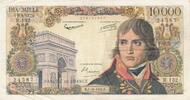 Frankreich 10000 francs 10000 Francs - Bonaparte - 02-10-1958 - Serial R.132 -