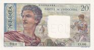 20 francs 1954 Neukaledonien 20 Francs Young farmer - ND (1954) - Specimen I / ST