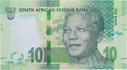 Südafrika 10 rand 10 Rand Nelson Mandela - White rhinoceros - 2016 - Serial MS -