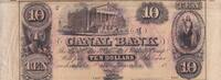 USA 10 dollars 10 Dollars - Canal Bank 18xx - New Orleans- Serial C -