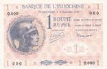 Französisches Indien 1 roupie 1 Rupee - Specimen - 1945 -