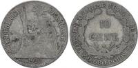 Indochina Französin 10 cents 10 Cents Woman with laurel - A-Paris - 1922 -