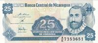 Nicaragua 25 centavos 25 Centavos - Fransisco de Cordoba - ND (1991) - Serial AE -