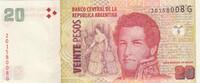 Argentinien  20 Pesos - Juan Manuel De Rosas - Boats - ND (2018) - Serial G I / ST