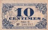 Frankreich 1917 10 Centimes - City of Lille - Bon communal - 31-10-1917 - Série C III / SS