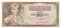 Jugoslawien 10 dinara 10 Dinara - Steelworker - 1968 -