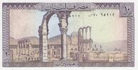 Libanon 10 livres 10 Pounds Ruins of Anjar - 1986 I / ST