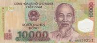 Vietnam 10000 dong 10,000 Dong Ho Chi Minh - Oil Platforms 2006 - Polymer - WL Series -