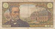 Frankreich 5 francs 5 Francs Pasteur - 04-11-1966 - Serial K.42 -