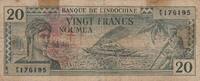 Neuen Hebriden 20 francs 20 francs - New Hebrides - 1945 - P.7 -