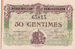 Frankreich 50 centimes 1 Franc - Chambre de Commerce - Bergerac - 15-06-1917 - 32837 -