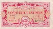 Frankreich 50 centimes 50 Centimes - Chambre de Commerce - Bordeaux - 1920 - Série 77 -
