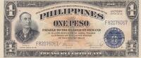 Philippinen 1 peso 1 Peso - Mabini - Orange design - 1949 - Series 66 -