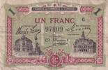 Frankreich 1 franc 1 Franc - Chamber of Commerce - Limoges - 1918 - Serie G -